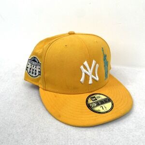 New York Yankees Statue of Liberty New Era‎ 59Fifty Hat Dirty 7.25 57.7cm